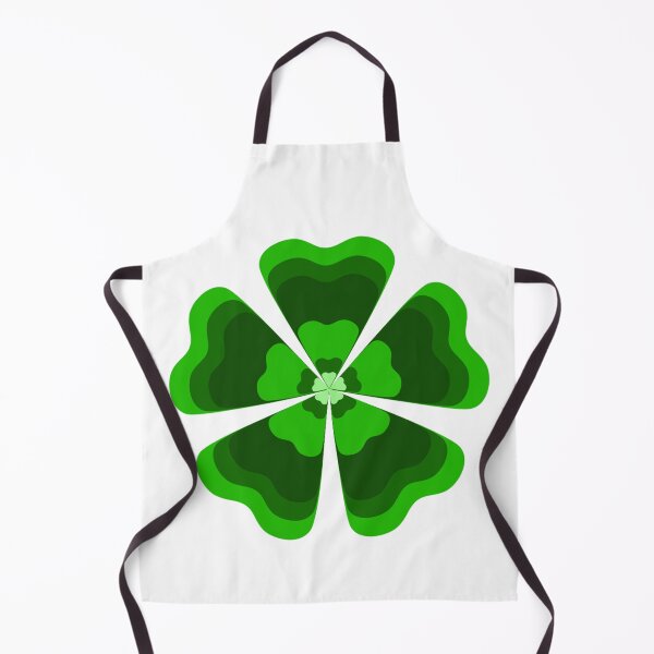 Item preview, Stylized Green Retro Flower designed and sold by PatternTitan.