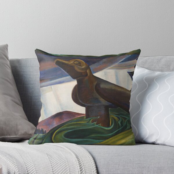 Item preview, Indigenous First Nations The Raven totem at Cumshewa, on Haida Gwaii forest Canadian landscape by Emily Carr. designed and sold by Jéanpaul Ferro.