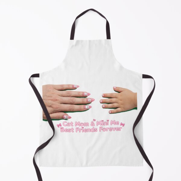 Item preview, Cat Mom and Mini Me Pink Bow Nails designed and sold by HoMya.