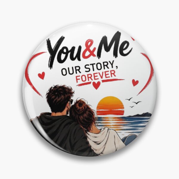 Item preview, You and Me Our Story Forever - Romantic Sunset Couple designed and sold by Salma.Store.