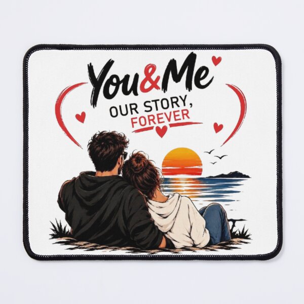 Item preview, You and Me Our Story Forever - Romantic Sunset Couple designed and sold by Salma.Store.