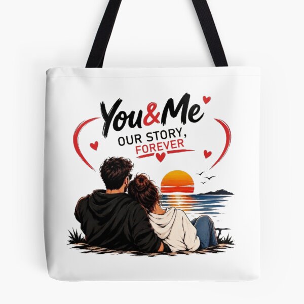 Item preview, You and Me Our Story Forever - Romantic Sunset Couple designed and sold by Salma.Store.