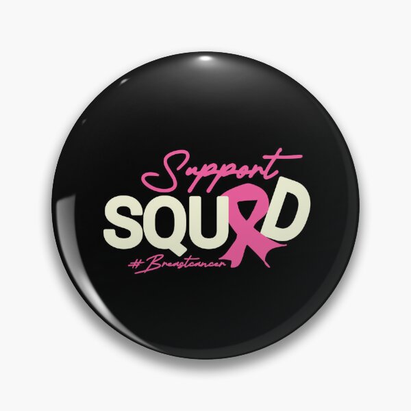 Item preview, Pink Support Squad Breast Cancer Awareness Warrior Pink Ribbon designed and sold by vibeno1.