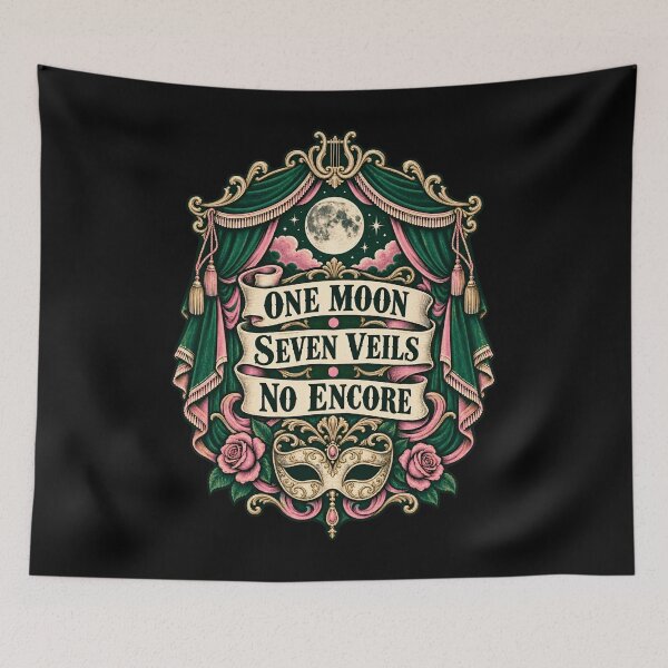 Item preview, Oscar Wilde Salome One Moon Seven Veils designed and sold by Fenay Designs.