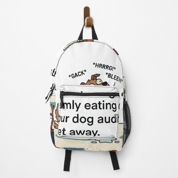 Item preview, There is no greater bond than calmly eating dinner while your dog audibly gags three feet away. designed and sold by jrzvibe.