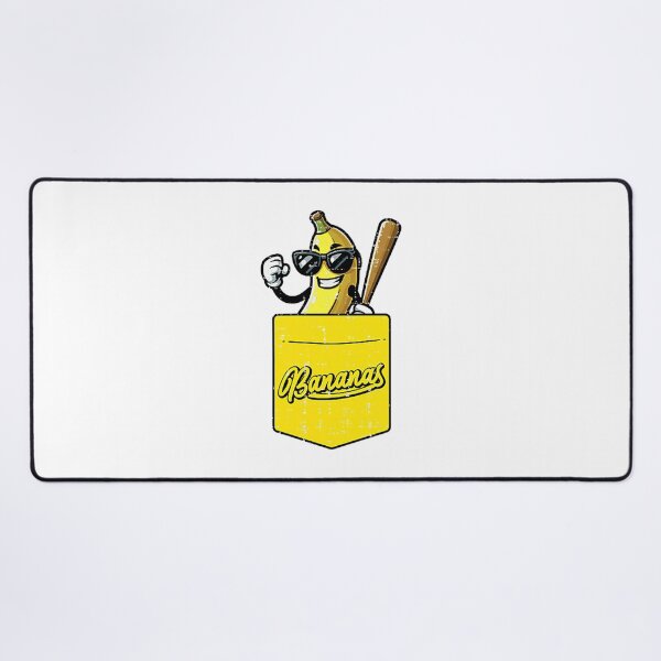 Item preview, Banana Baseball Funny Fruit Character Retro Sports designed and sold by ostenlee.