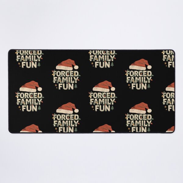 Item preview, Forced Family Fun Retro Santa Hat Vintage Christmas Lights Design designed and sold by RuthLangmoreSH.