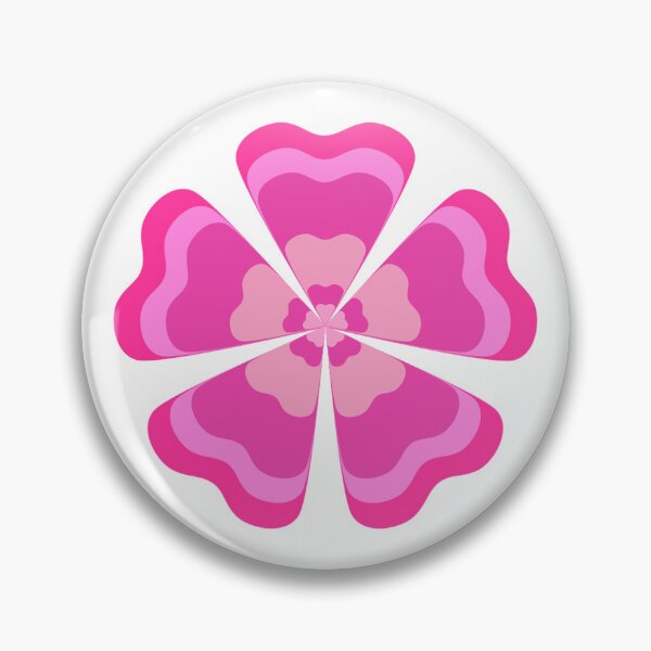 Item preview, Stylized Pink Retro Flower designed and sold by PatternTitan.