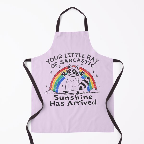 Item preview, Sassy Raccoon Rainbow Attitude designed and sold by Studio Bootleg.