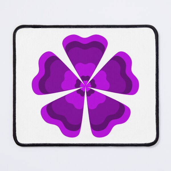 Item preview, Stylized Purple Retro Flower designed and sold by PatternTitan.