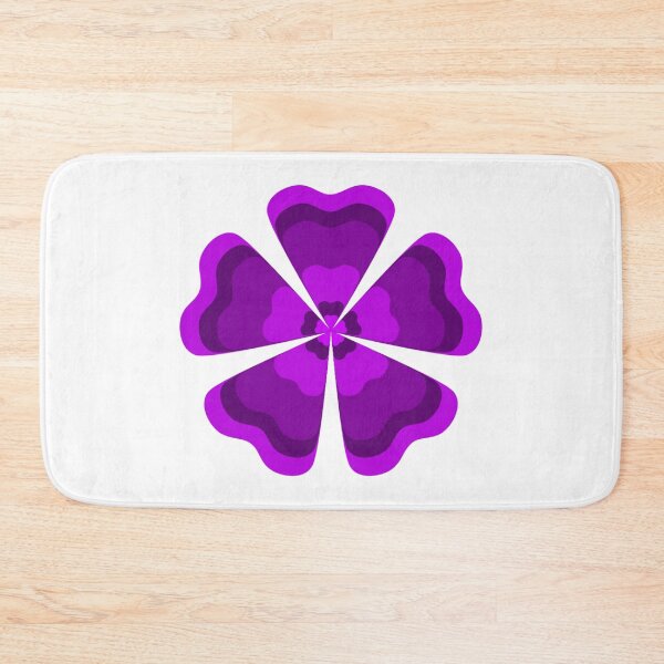 Item preview, Stylized Purple Retro Flower designed and sold by PatternTitan.