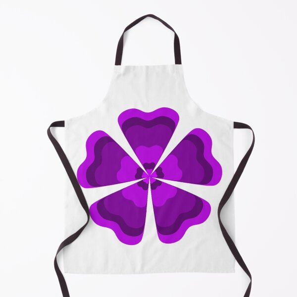 Item preview, Stylized Purple Retro Flower designed and sold by PatternTitan.