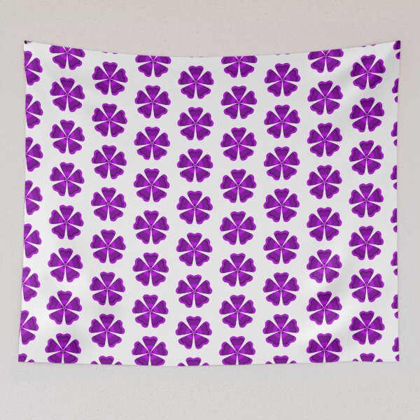Item preview, Stylized Purple Retro Flower designed and sold by PatternTitan.