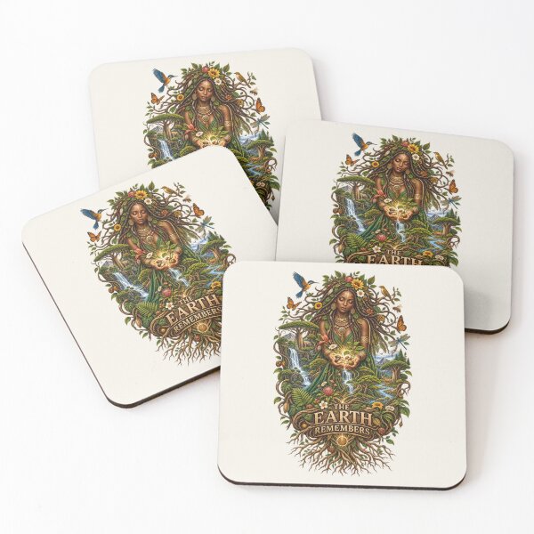 Item preview, The Earth Remembers | Mother Nature Art | Sacred Seed of Life Illustration designed and sold by 'VARI'.
