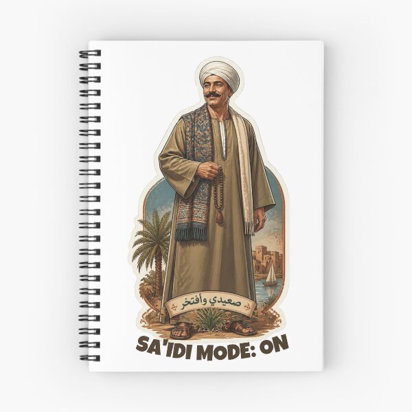 Item preview, Saidi Mode On Funny Upper Egypt Egyptian Culture Sticker designed and sold by KaBaRen.