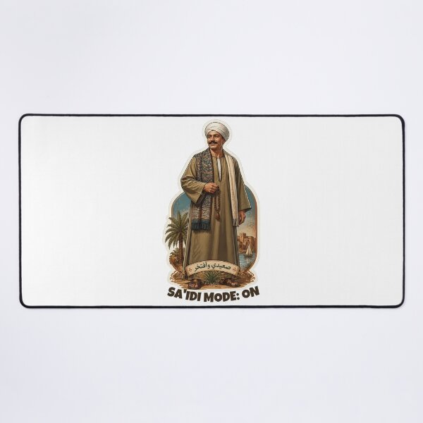 Item preview, Saidi Mode On Funny Upper Egypt Egyptian Culture Sticker designed and sold by KaBaRen.