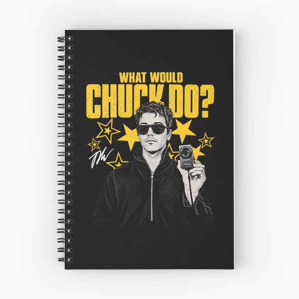 Item preview, What Would Chuck Do Retro Action Movie Fan designed and sold by ostenlee.