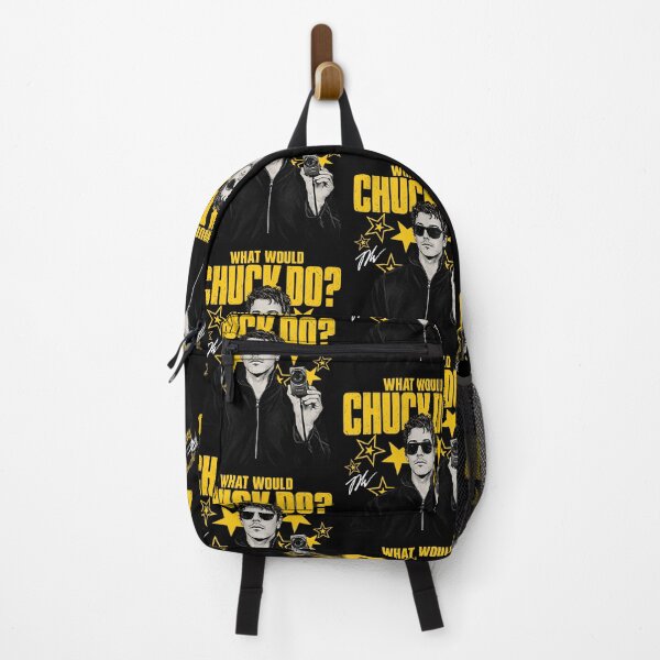 Item preview, What Would Chuck Do Retro Action Movie Fan designed and sold by ostenlee.