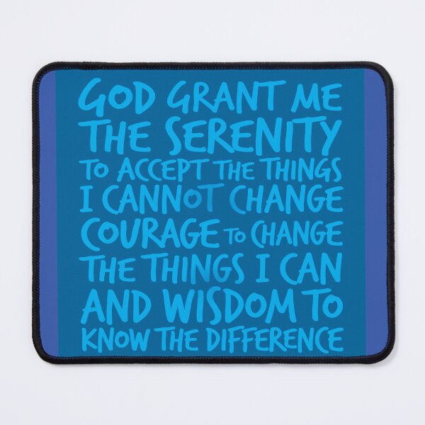 Item preview, Serenity Prayer 02 designed and sold by COSMIC SUDZ.