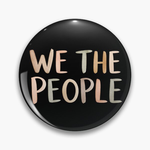 Item preview, We the People – American Democracy & Civic Pride Typography Design designed and sold by ManggaeJM.