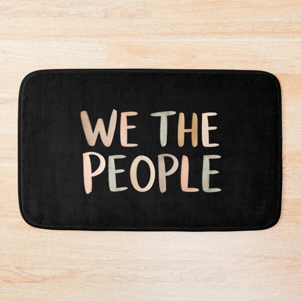 Item preview, We the People – American Democracy & Civic Pride Typography Design designed and sold by ManggaeJM.