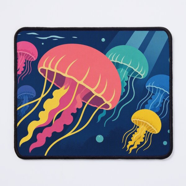 Item preview, Jellyzilla – Cosmic Jellyfish Monster Art designed and sold by Dogandesighn.