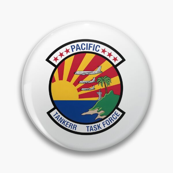 Item preview, USAF Pacific Tanker Task Force Operational Emblem Patch designed and sold by CharlieDesings.