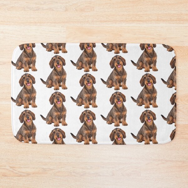Item preview, Wire Haired Dachshund Dog designed and sold by BackgroundND.