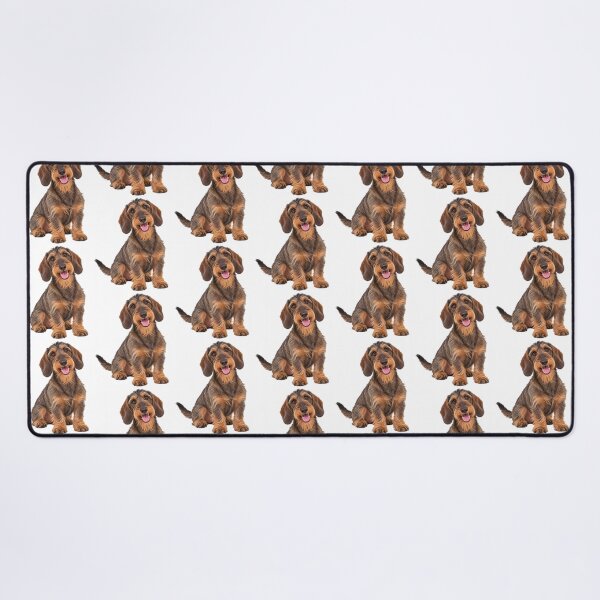 Item preview, Wire Haired Dachshund Dog designed and sold by BackgroundND.