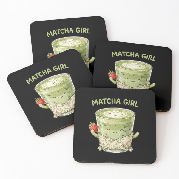 Item preview, Chica Matcha - Matcha Latte Helado de Fresa - Linda Amante del Matcha designed and sold by Vibe-Vary.