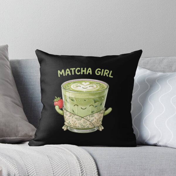 Item preview, Chica Matcha - Matcha Latte Helado de Fresa - Linda Amante del Matcha designed and sold by Vibe-Vary.