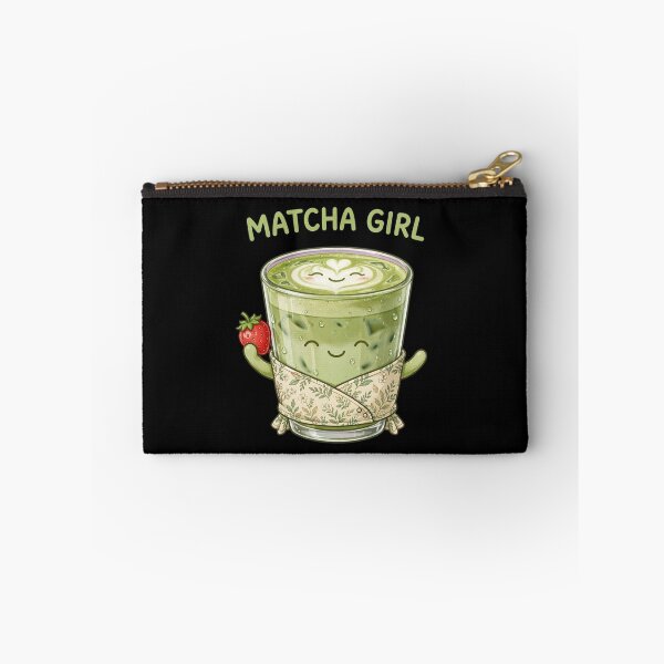 Item preview, Matcha Girl - Iced Strawberry Matcha Latte - Cute Matcha Lover designed and sold by Vibe-Vary.