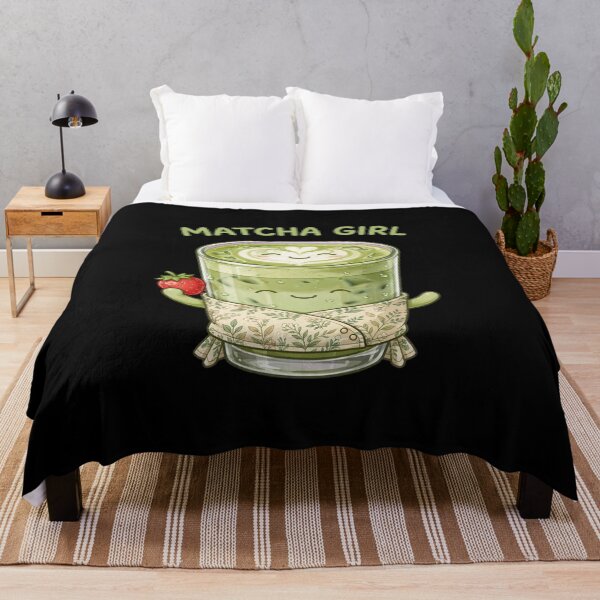 Item preview, Matcha Girl - Iced Strawberry Matcha Latte - Cute Matcha Lover designed and sold by Vibe-Vary.