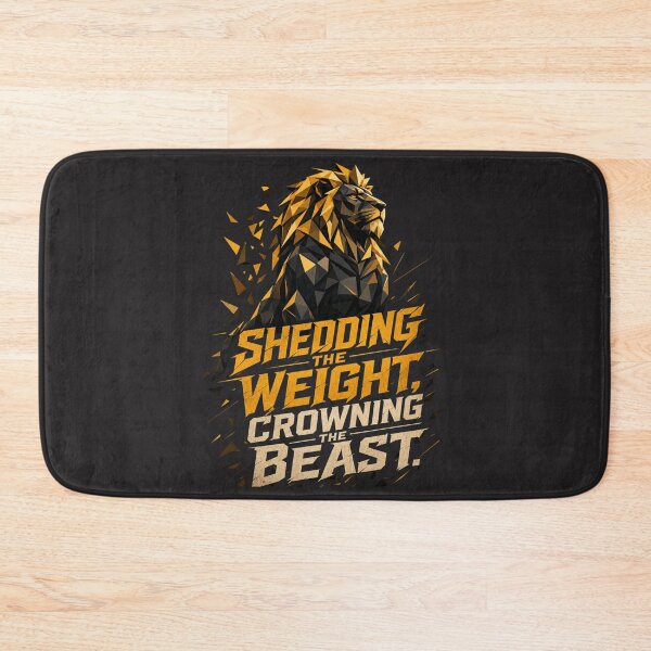 Item preview, Shedding The Weight Crowning The Beast Fitness Lion Art designed and sold by Bennie Singh.