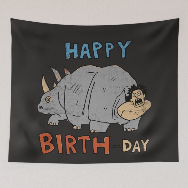 Item preview, Rhino Birthday Surprise designed and sold by Studio Bootleg.