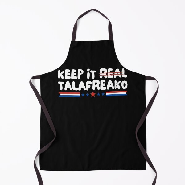 Item preview, Keep It Real Talafreako Red White Blue Quote designed and sold by Glow-Paw-Studio.