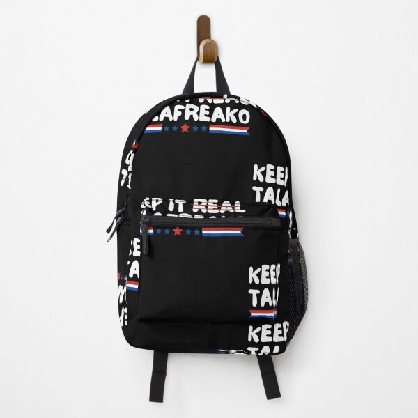 Item preview, Keep It Real Talafreako Red White Blue Quote designed and sold by Glow-Paw-Studio.