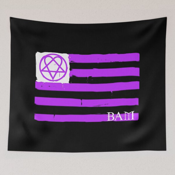 Item preview, Bam heartagram flag vintage  designed and sold by Paintbase.