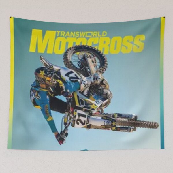 Item preview, Transworld Motocross Design Art Print Poster Wall Tee Vest  designed and sold by Cool Robot Bro..