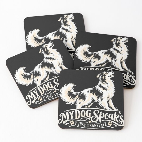 Item preview, My Dog Speaks – I Just Translate | Funny Dog Owner & Canine Translator designed and sold by JanuszJarowicz.