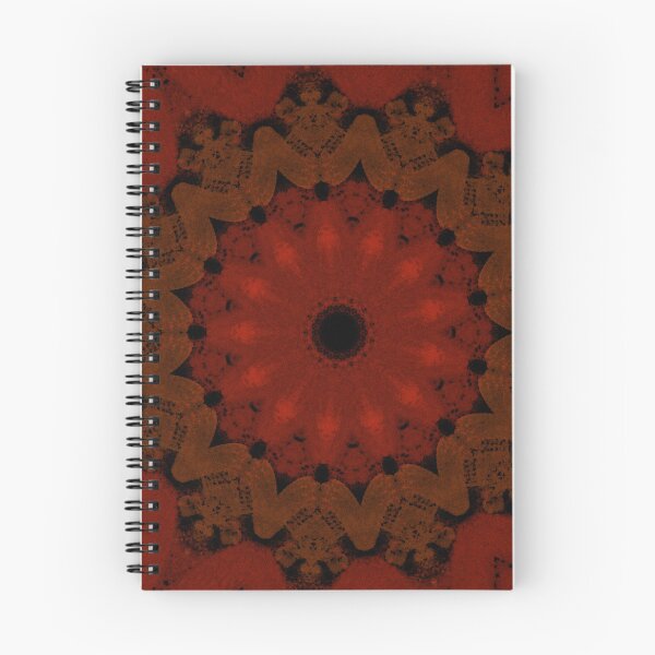 Item preview, Retro Red and Black Symmetrical Pattern designed and sold by SuzanaTArt.