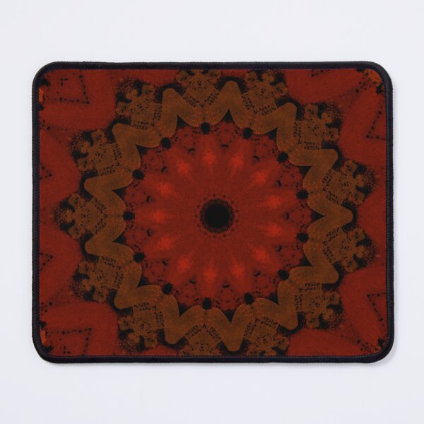 Item preview, Retro Red and Black Symmetrical Pattern designed and sold by SuzanaTArt.