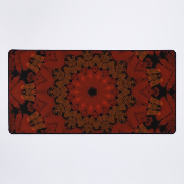 Item preview, Retro Red and Black Symmetrical Pattern designed and sold by SuzanaTArt.