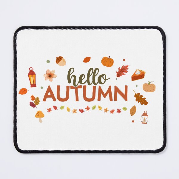 Item preview, Hello Autumn Cute Fall Doodle Design designed and sold by dearlymadecustoms.