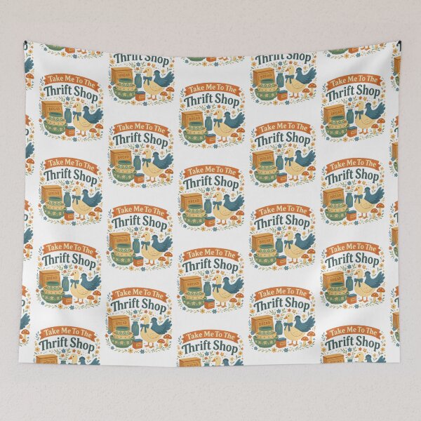 Item preview, Take Me to The Thrift Shop Vintage designed and sold by Positive&FunnyThings.