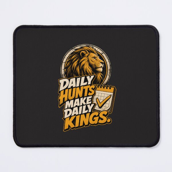 Item preview, Daily Hunts Make Daily Kings Fitness Lion Art designed and sold by Bennie Singh.