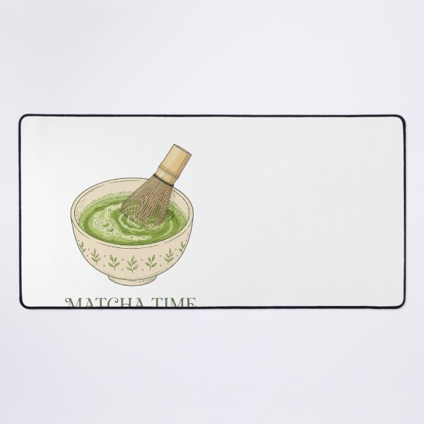 Item preview, Matcha Time - Matcha Bowl And Bamboo Whisk - Matcha Lover designed and sold by Vibe-Vary.