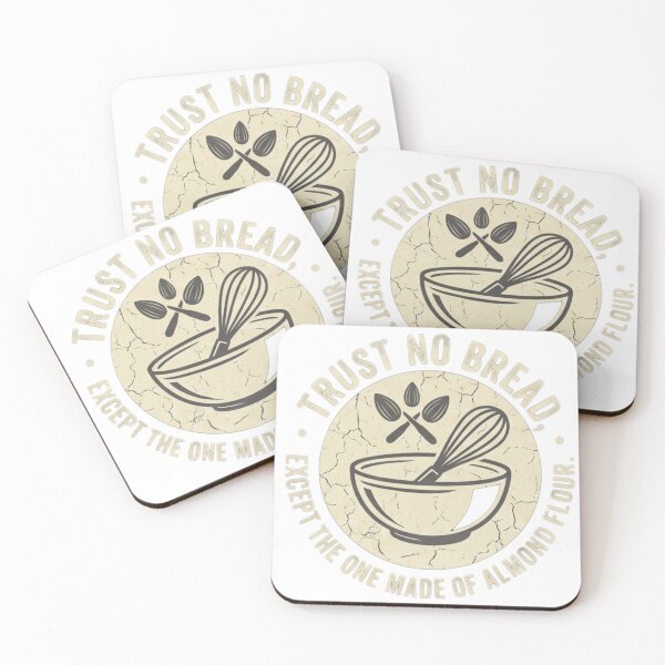 Item preview, Almond Flour Bread Maker Sarcastic Low Carb Diet Retro Emblem designed and sold by i-am-who-i-am85.