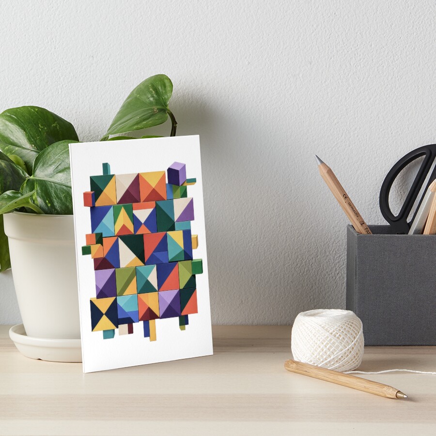 Item preview, Art Board Print designed and sold by abstractengine.