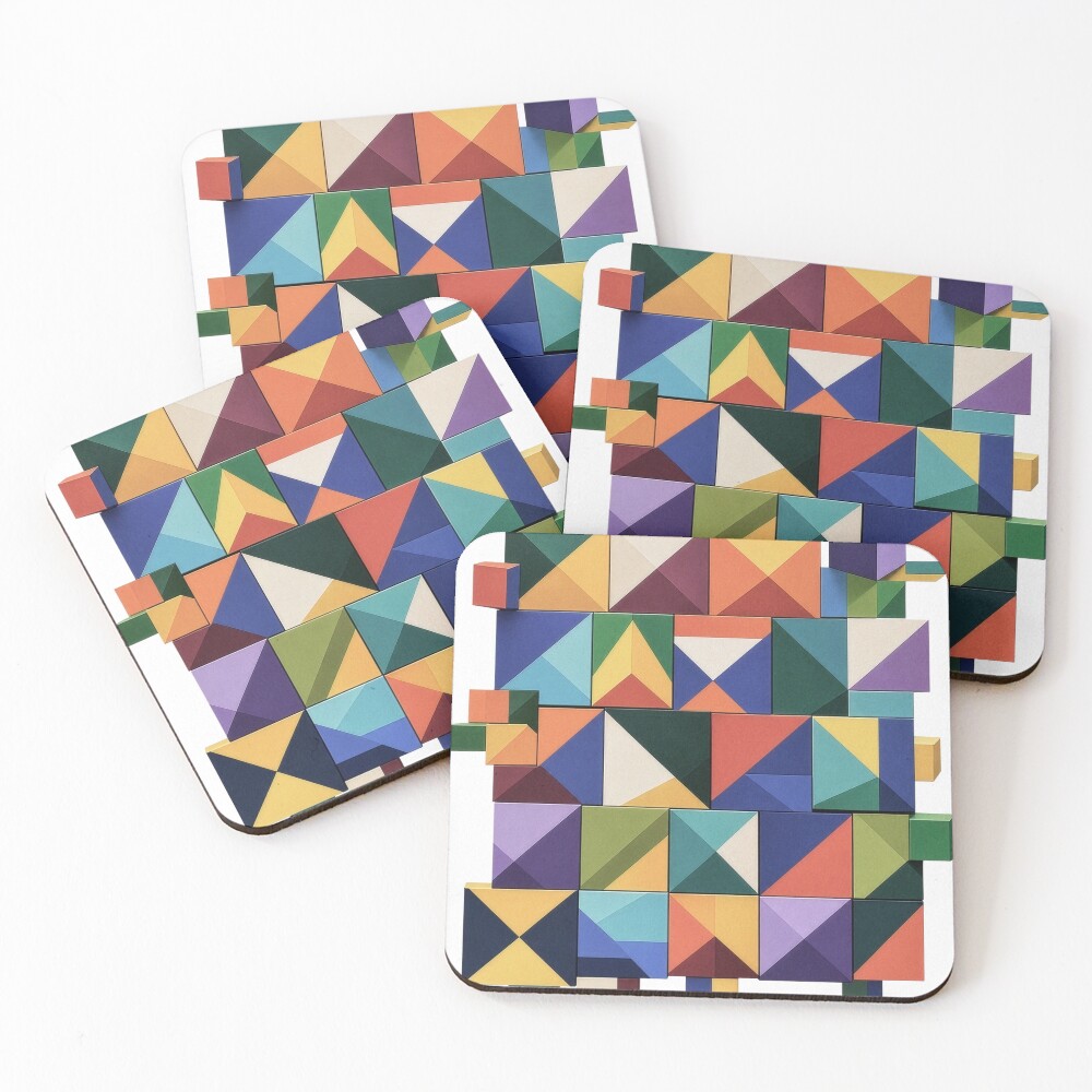 Item preview, Coasters (Set of 4) designed and sold by abstractengine.